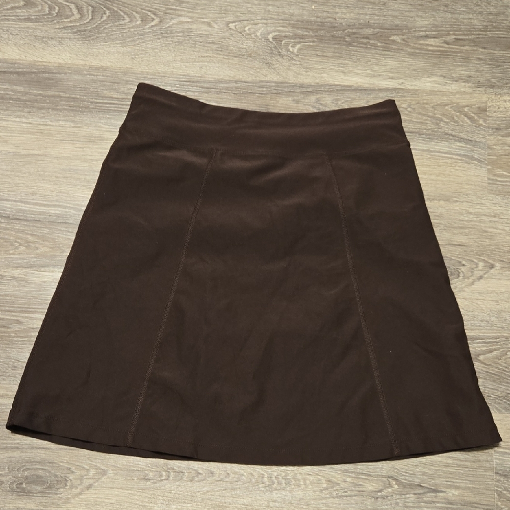 Lucy Tech Brown Athletic Skirt XS